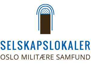 Selskapslokaler Oslo Militære Samfund-logo.